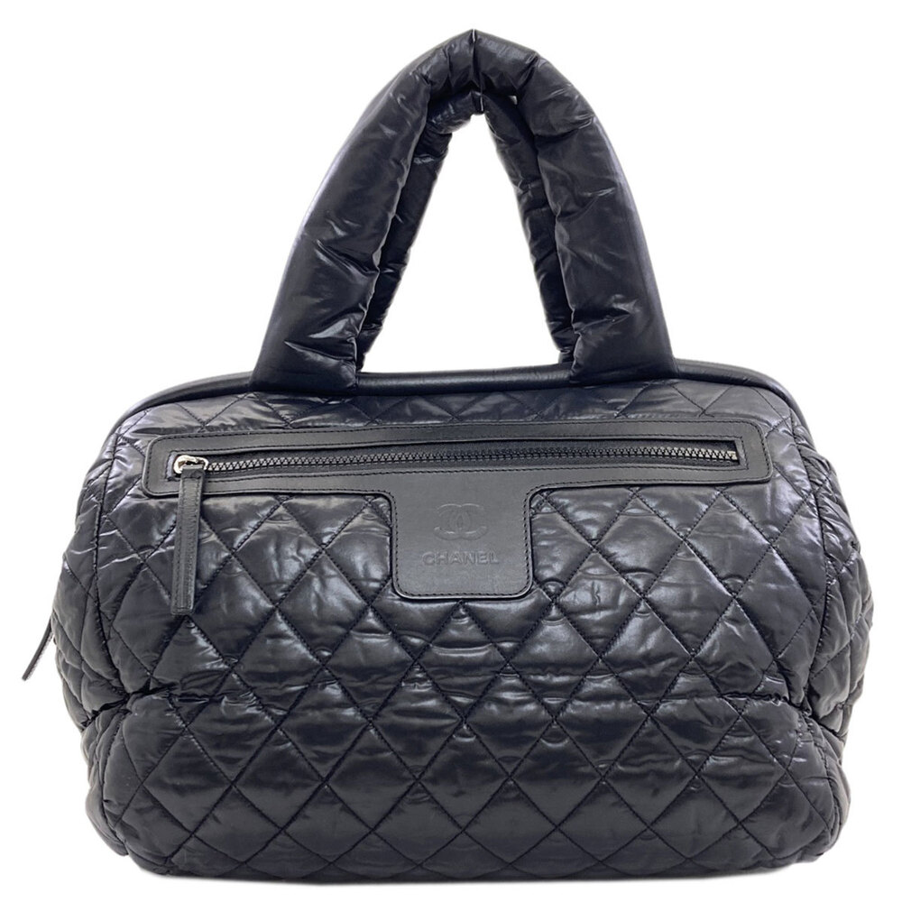 CHANEL Black Boston Bag
